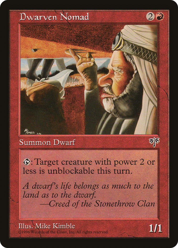 Image of Dwarven Nomad (MIR-) - Mirage