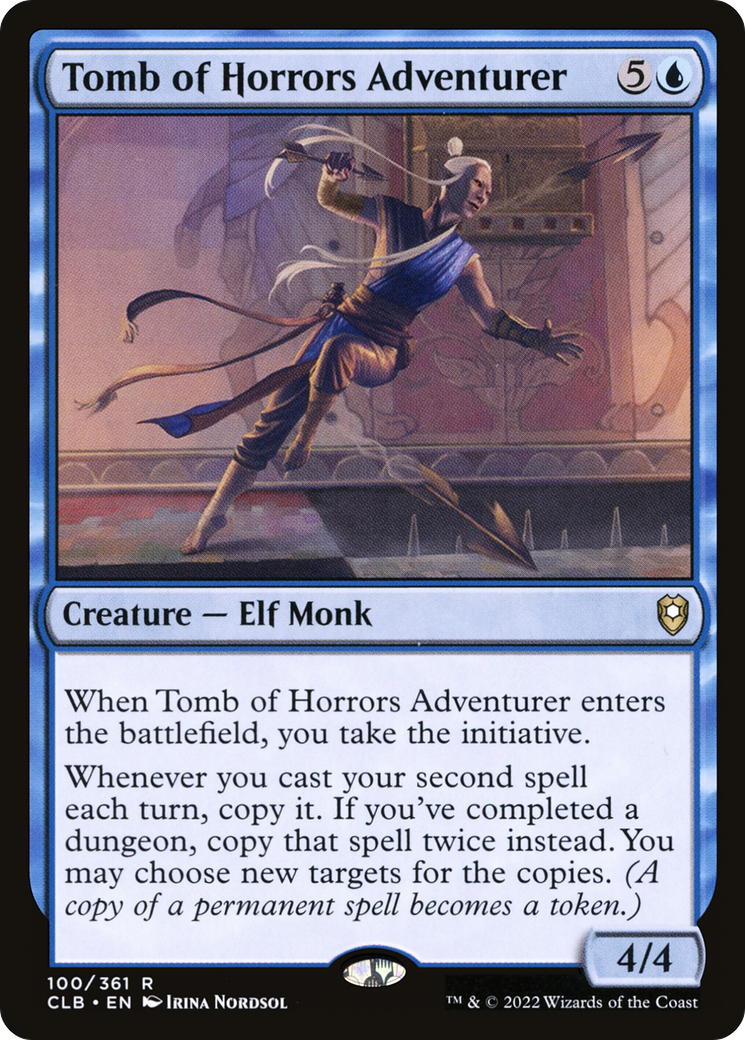 Image of Tomb of Horrors Adventurer (CLB-100) - Commander Legends: Battle for Baldur's Gate