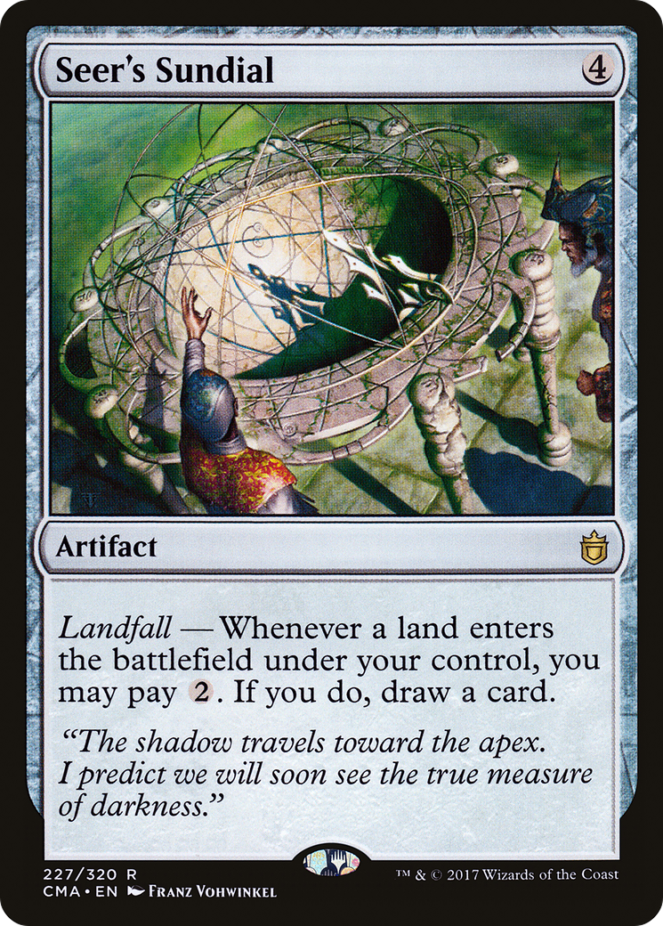 Image of Seer's Sundial (CMA-227) - Commander Anthology