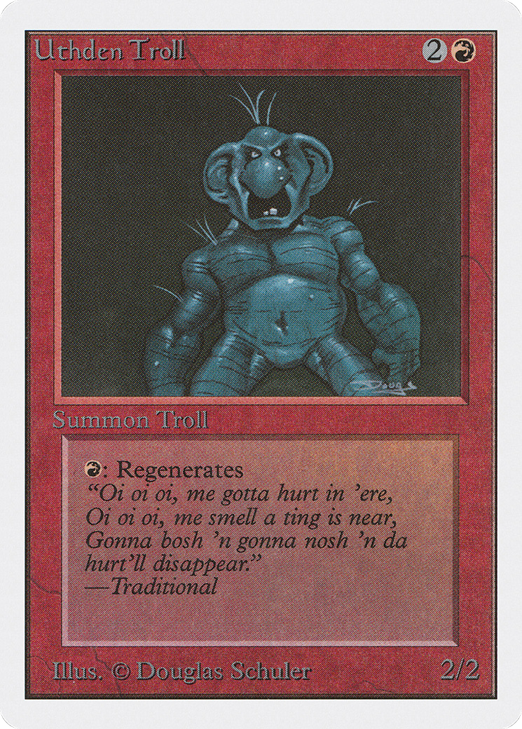 Image of Uthden Troll (2ED-) - Unlimited Edition