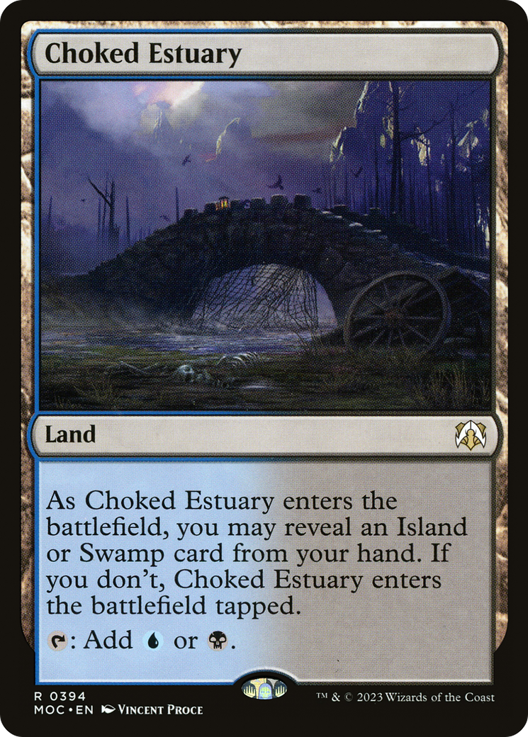 Image of Choked Estuary (MOC-394) - March of the Machine Commander