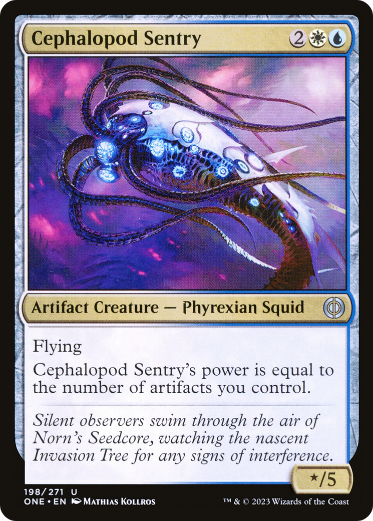 Image of Cephalopod Sentry (ONE-198) - Phyrexia: All Will Be One
