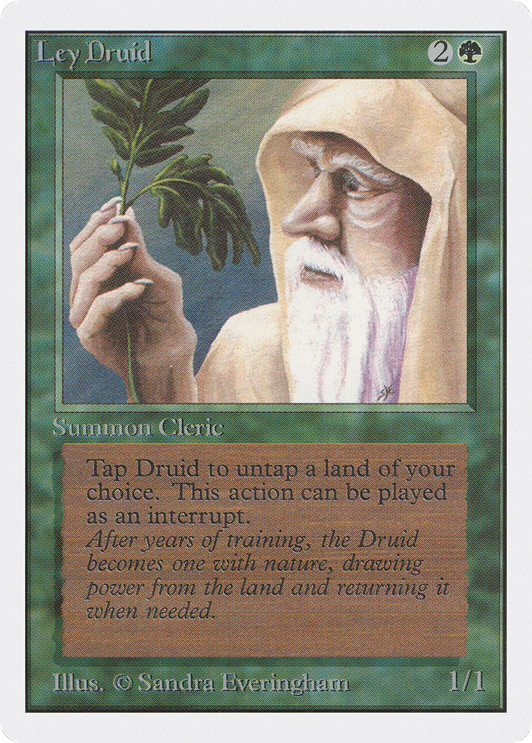 Image of Ley Druid (2ED-) - Unlimited Edition