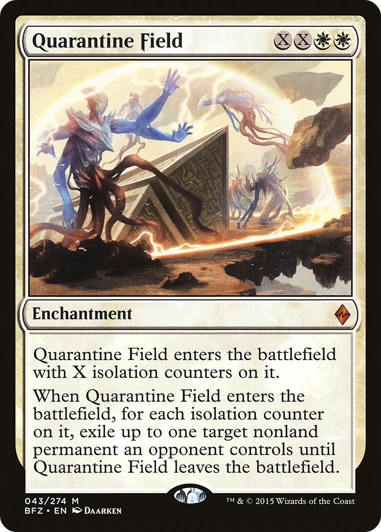 Image of Quarantine Field (BFZ-043) - Battle for Zendikar Foil