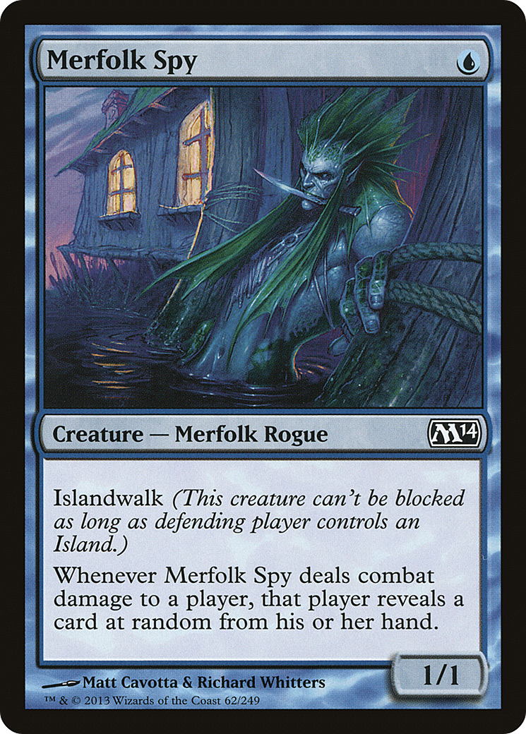 Image of Merfolk Spy (M14-062) - Magic 2014
