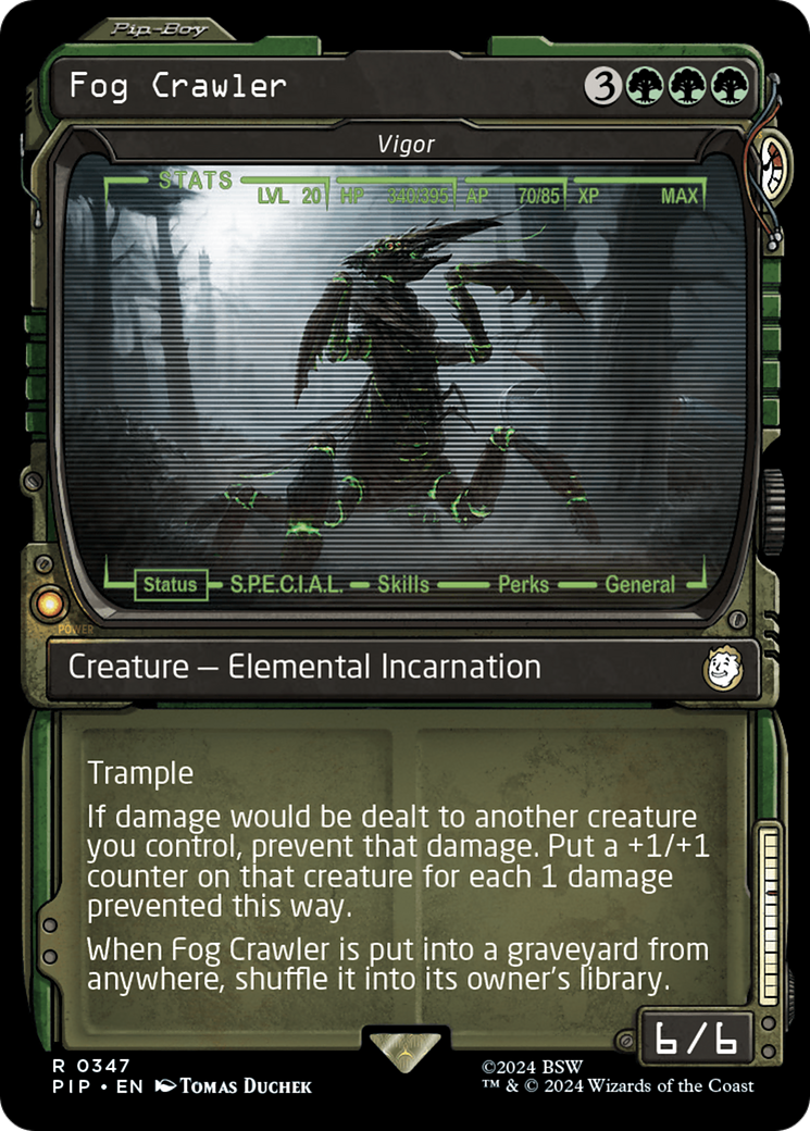 Image of Fog Crawler - Vigor (Showcase) (PIP-347) - Fallout / Fog Crawler: (Showcase)