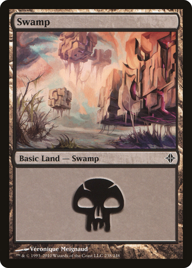 Image of Swamp (238) (ROE-238) - Rise of the Eldrazi Foil