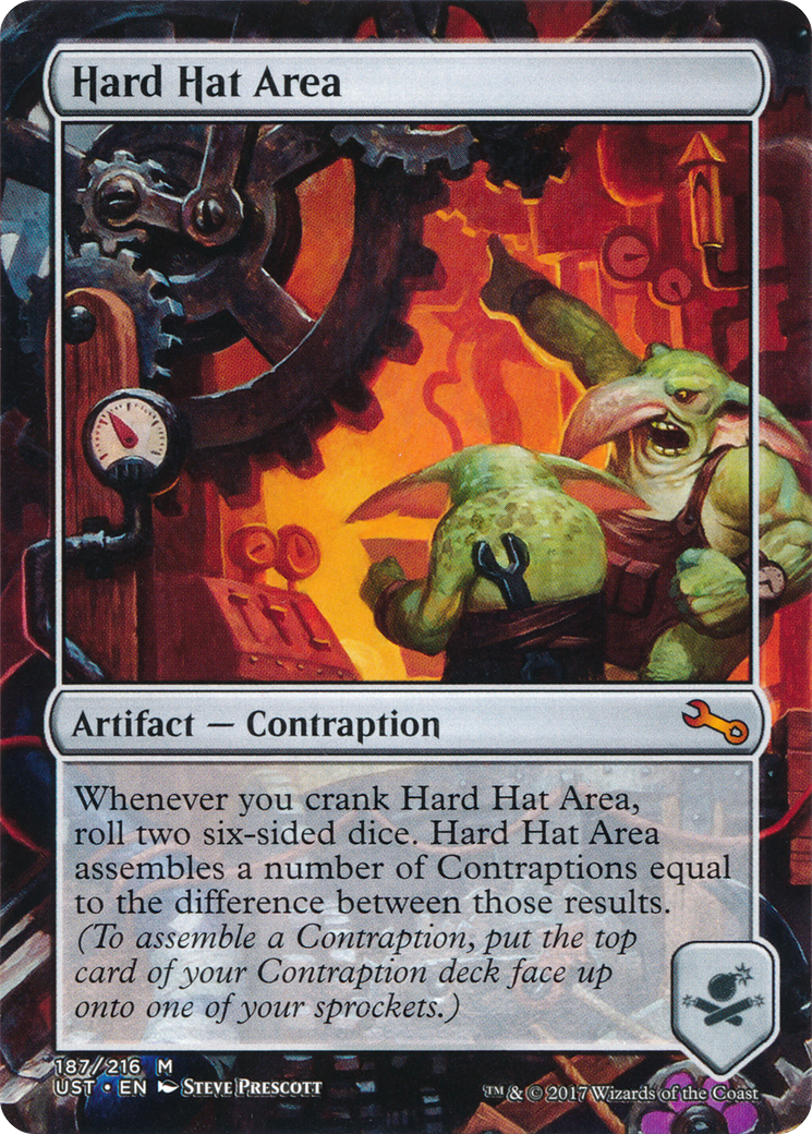 Image of Hard Hat Area (UST-187) - Unstable (Borderless)