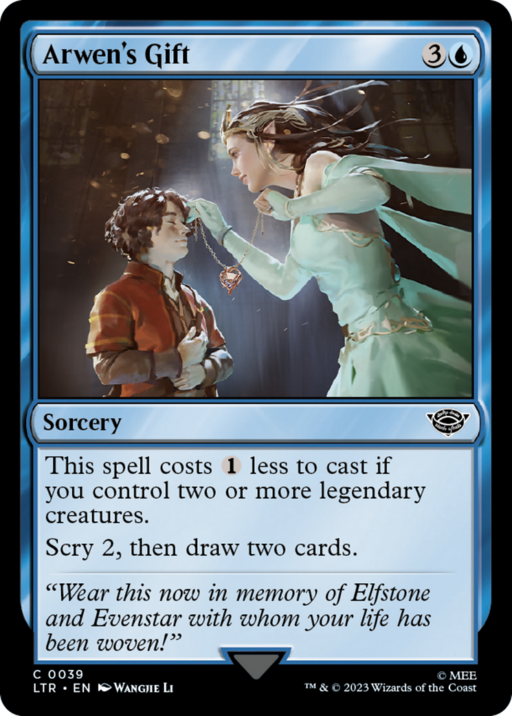 Image of Arwen's Gift (LTR-039) - The Lord of the Rings: Tales of Middle-earth