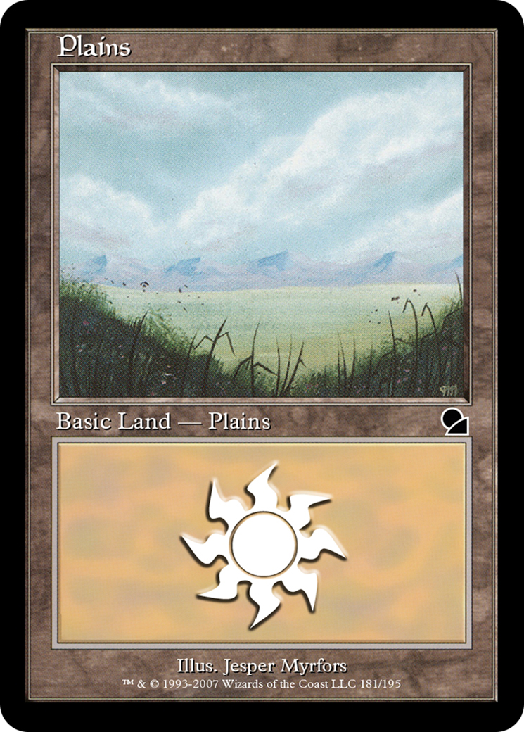 Image of Plains (ME1-181) - Masters Edition Foil
