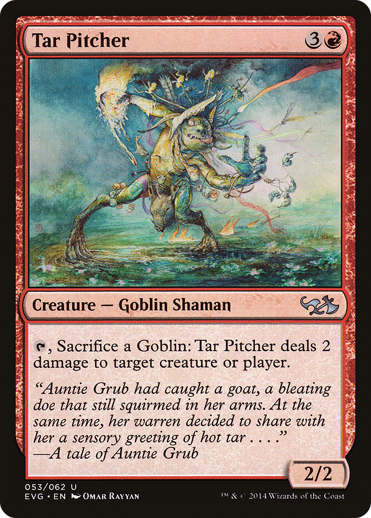 Image of Tar Pitcher (DD3-) - Duel Decks Anthology: Elves vs. Goblins