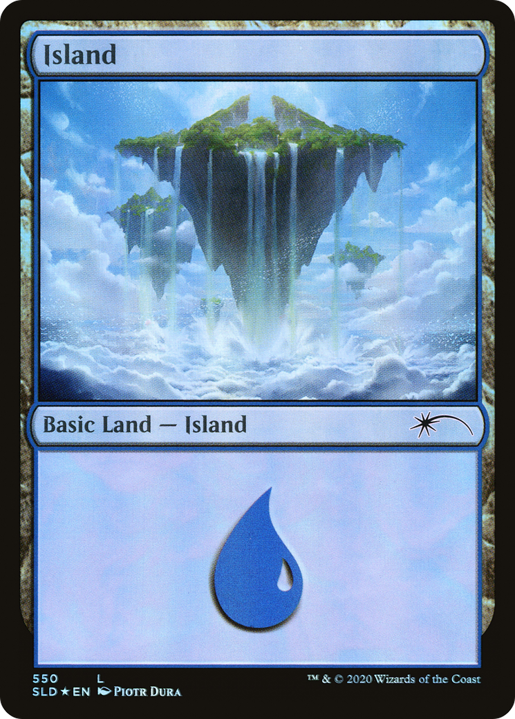 Image of Island (550) (SLD-550) - Secret Lair Drop Foil