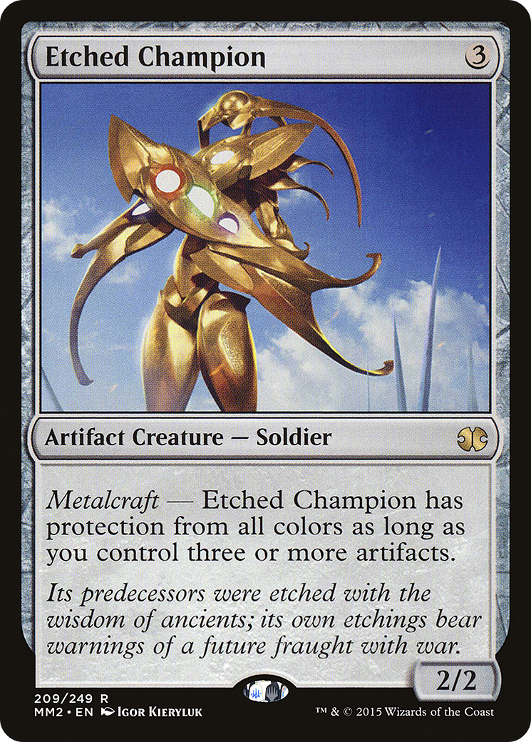 Image of Etched Champion (MM2-209) - Modern Masters 2015