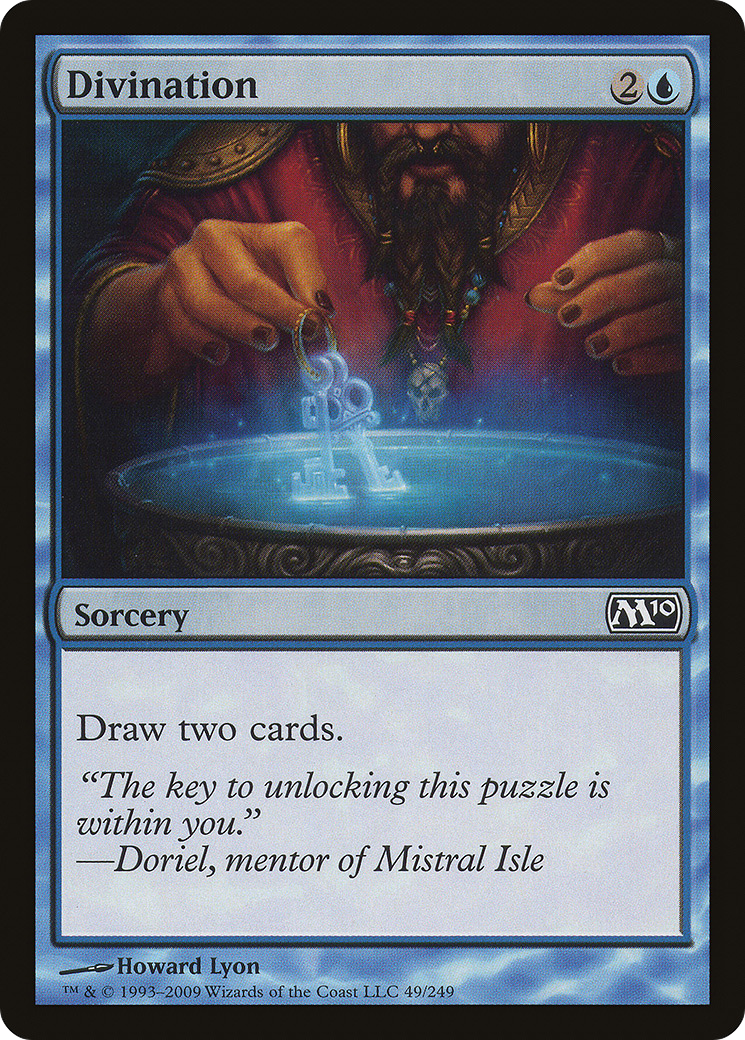Image of Divination (M10-049) - Magic 2010 Foil
