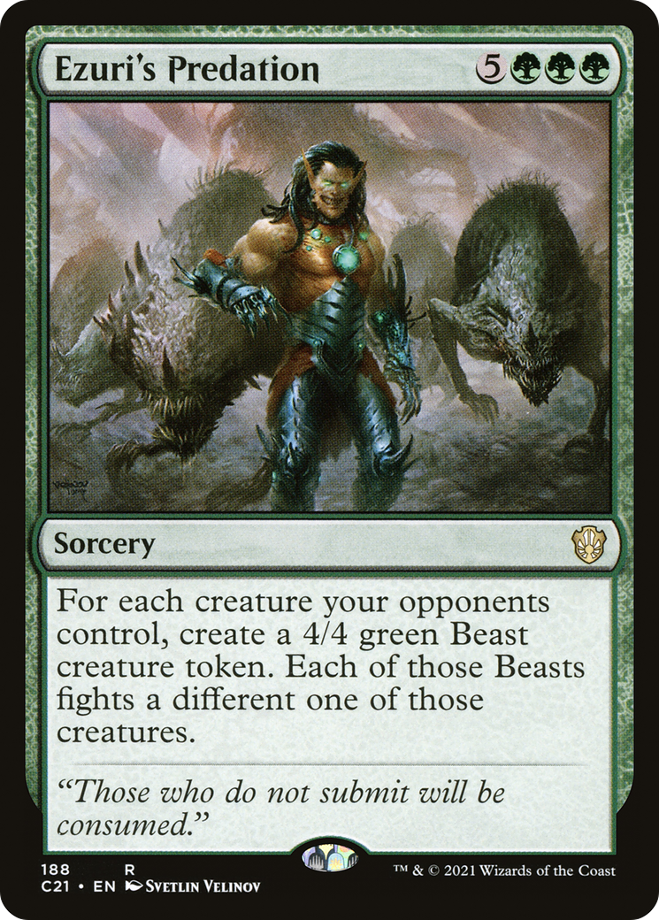 Image of Ezuri's Predation (C21-188) - Commander 2021