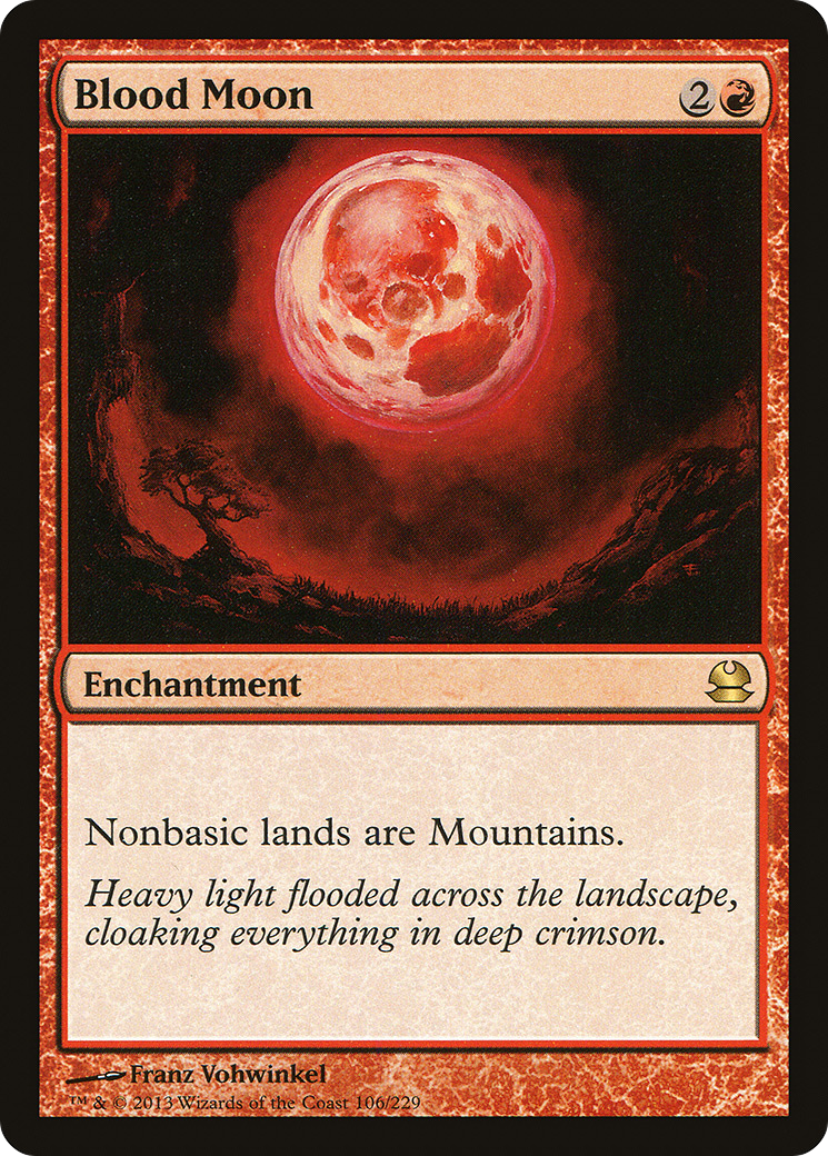 Image of Blood Moon (MMA-106) - Modern Masters Foil