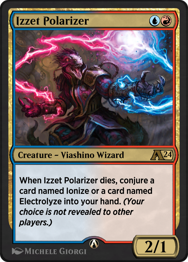 Image of Izzet Polarizer (YMKM-024) - Alchemy: Murders at Karlov Manor