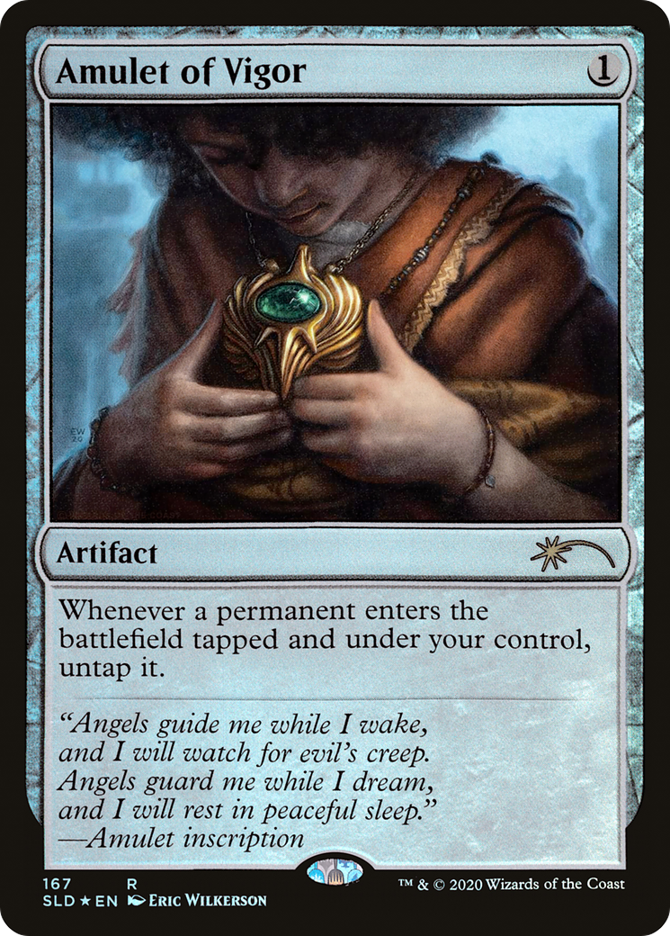 Image of Amulet of Vigor (SLD-167) - Secret Lair Drop Foil