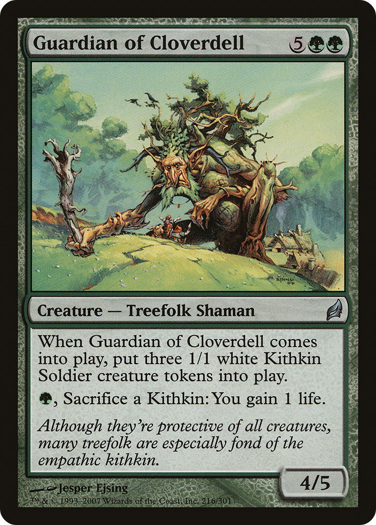 Image of Guardian of Cloverdell (LRW-216) - Lorwyn Foil