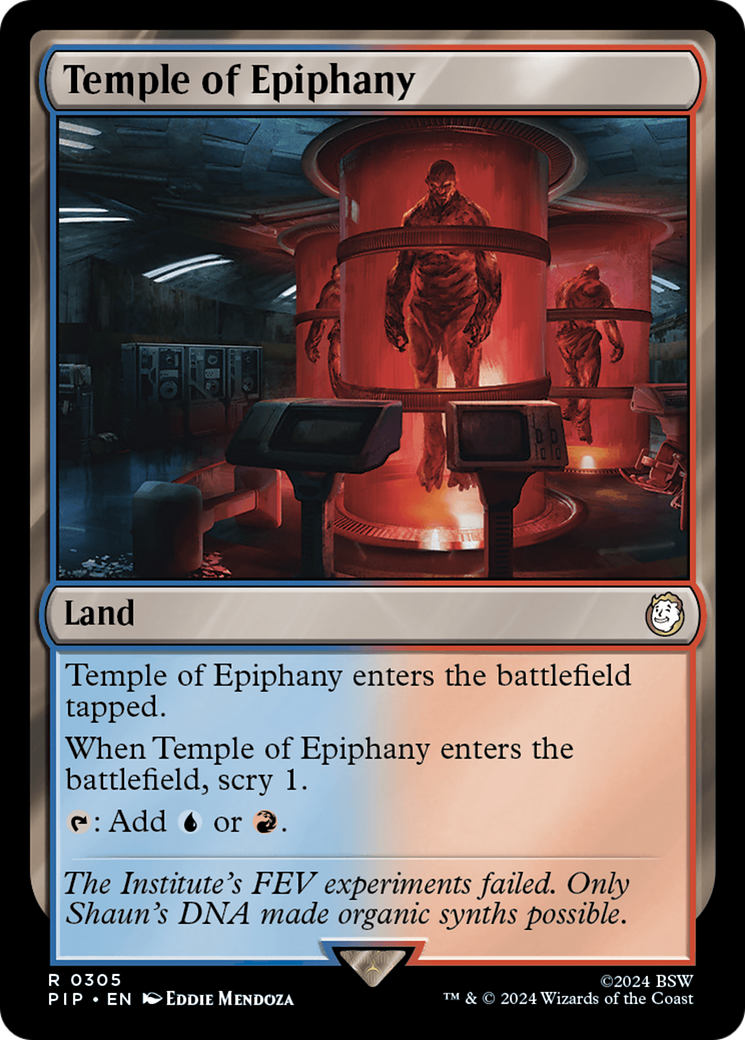 Image of Temple of Epiphany (PIP-305) - Fallout Foil