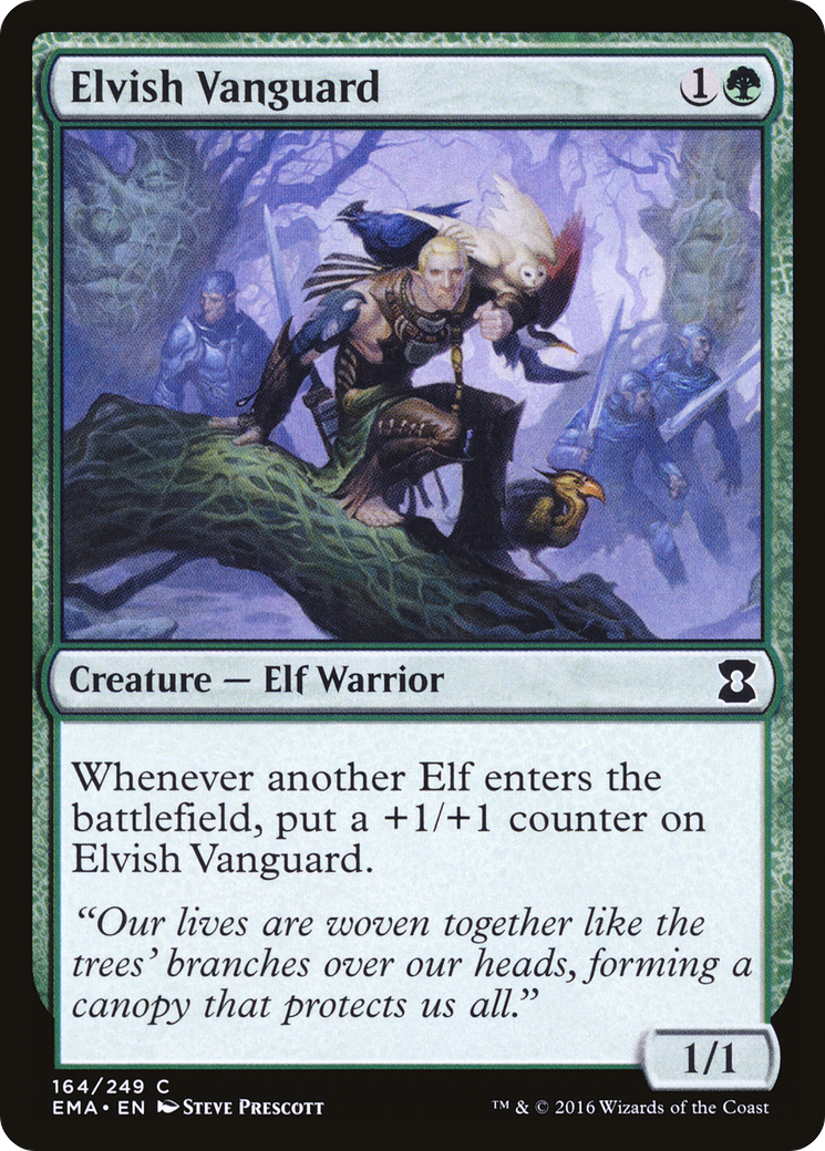 Image of Elvish Vanguard (EMA-164) - Eternal Masters Foil