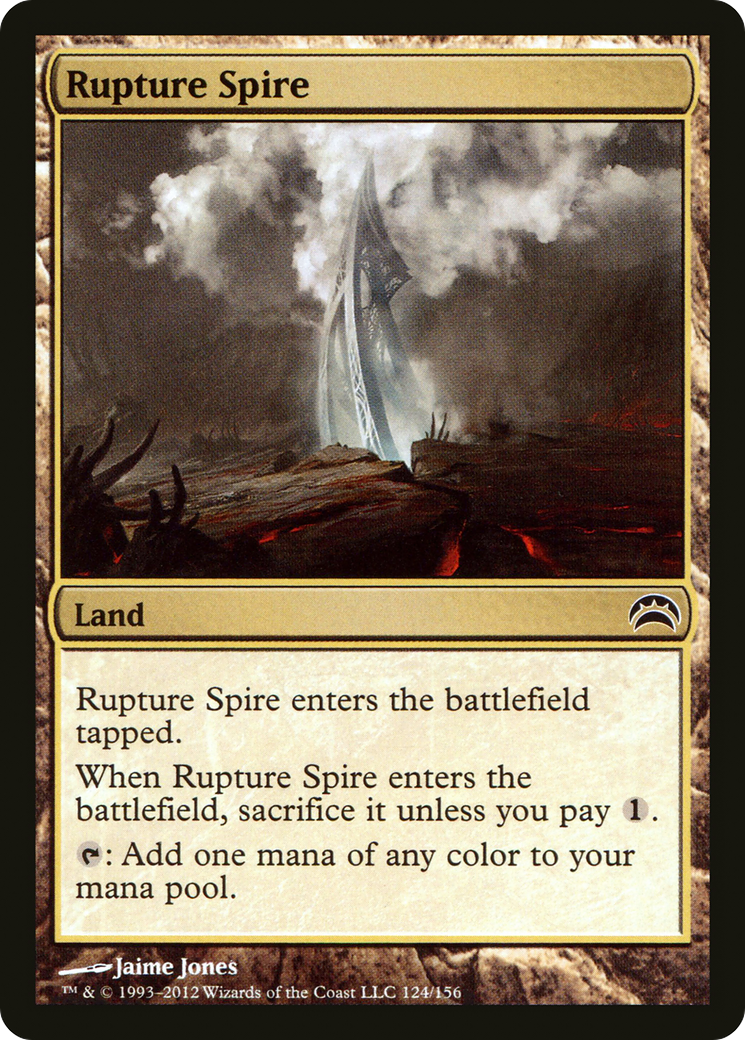 Image of Rupture Spire (PC2-124) - Planechase 2012
