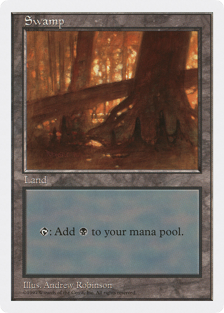 Image of Swamp (440) (5ED-440) - Fifth Edition