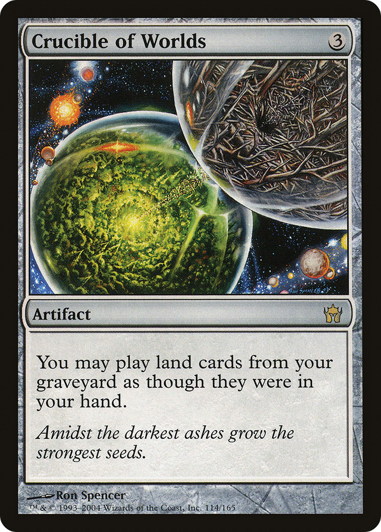 Image of Crucible of Worlds (5DN-114) - Fifth Dawn Foil
