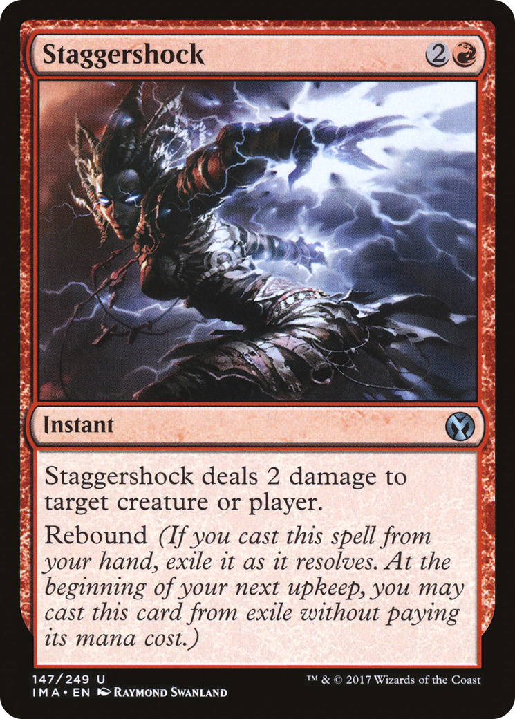 Image of Staggershock (IMA-147) - Iconic Masters Foil