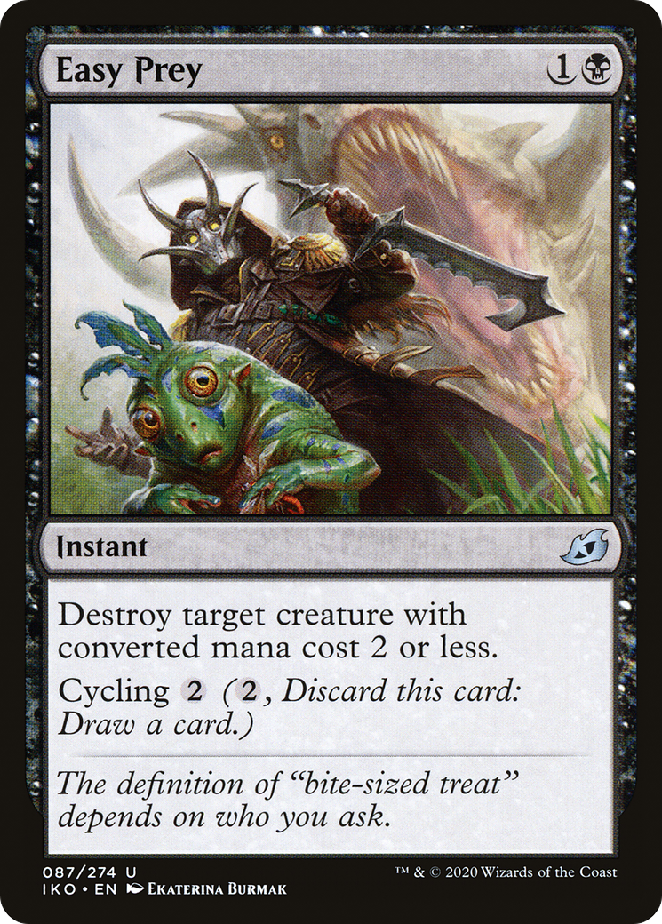 Image of Easy Prey (IKO-087) - Ikoria: Lair of Behemoths Foil