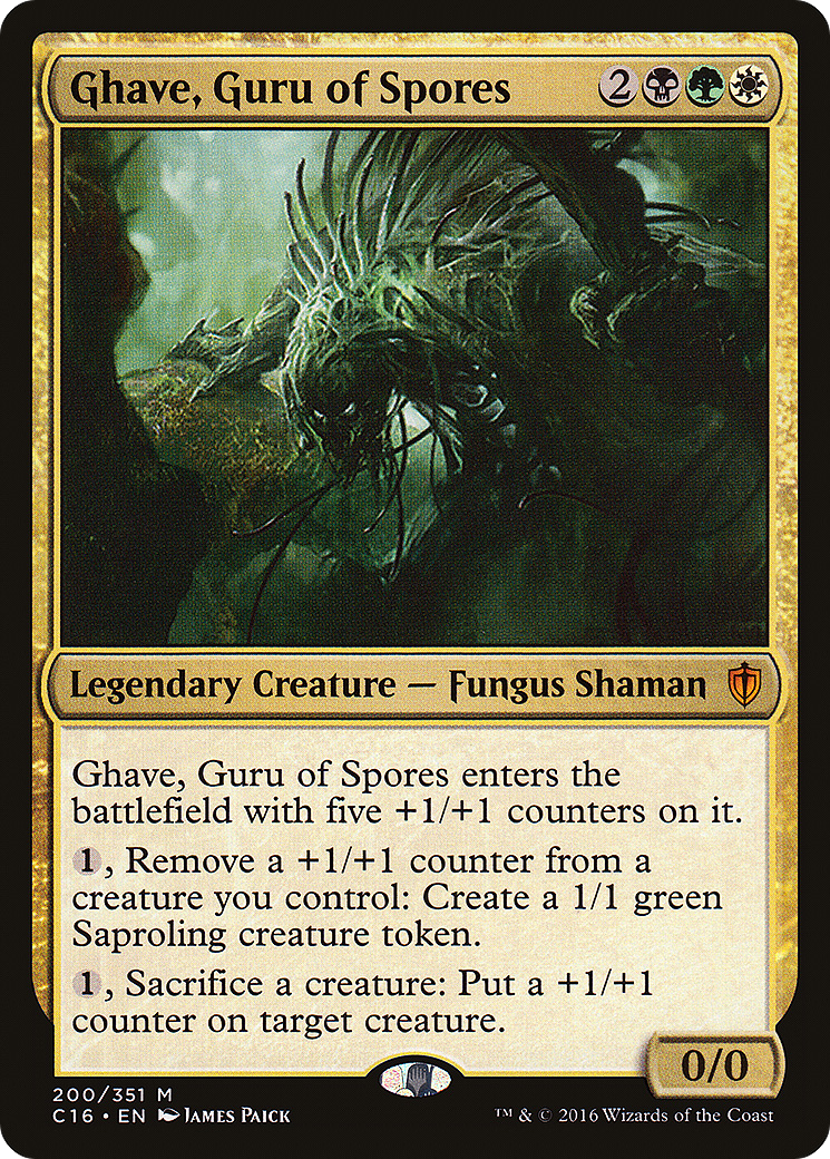 Image of Ghave, Guru of Spores (C16-200) - Commander 2016