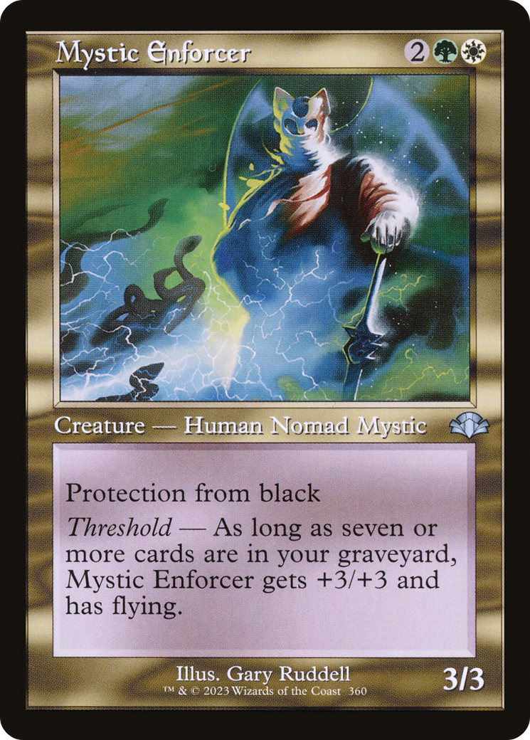 Image of Mystic Enforcer (Retro Frame) (DMR-360) - Dominaria Remastered Foil