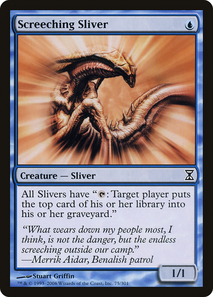 Image of Screeching Sliver (TSP-075) - Time Spiral