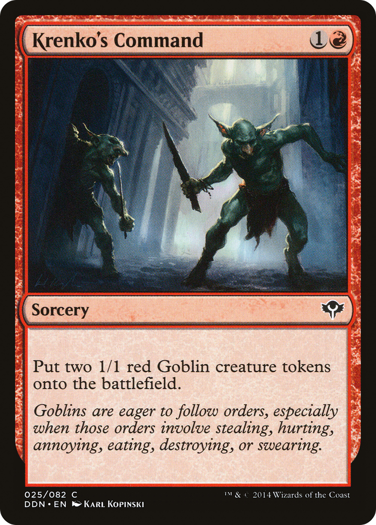 Image of Krenko's Command (DDN-025) - Duel Decks: Speed vs. Cunning