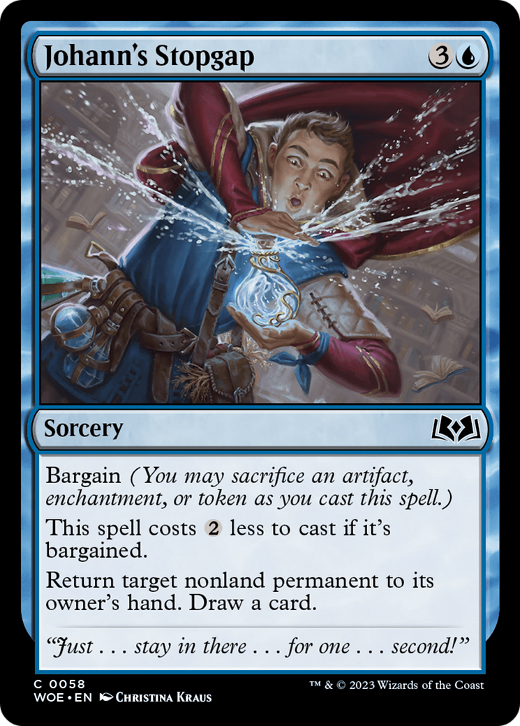 Image of Johann's Stopgap (WOE-058) - Wilds of Eldraine Foil