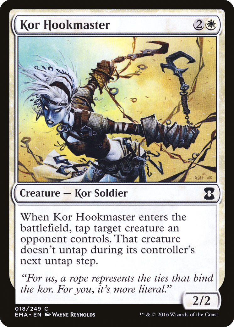 Image of Kor Hookmaster (EMA-018) - Eternal Masters Foil