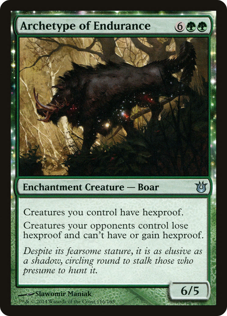 Image of Archetype of Endurance (BNG-116) - Born of the Gods: (enchantment)