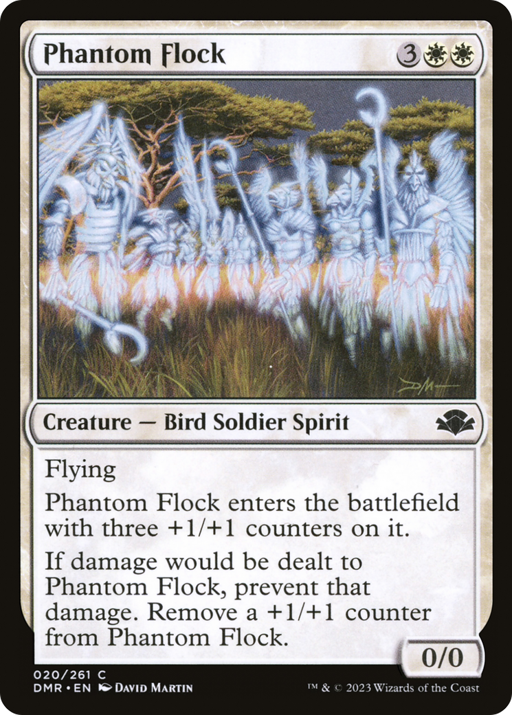 Image of Phantom Flock (DMR-020) - Dominaria Remastered