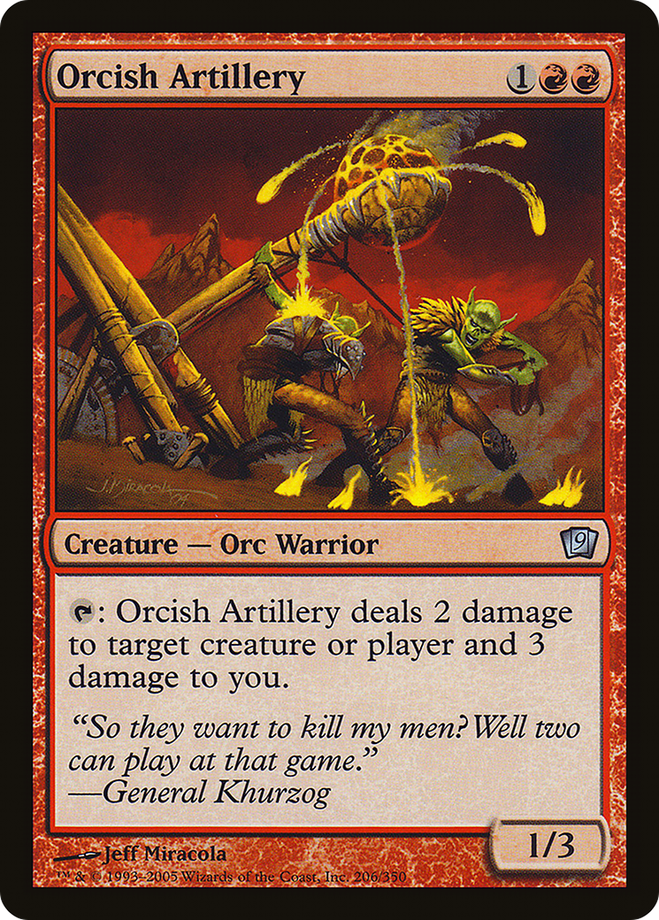 Image of Orcish Artillery (9ED-206) - 9th Edition
