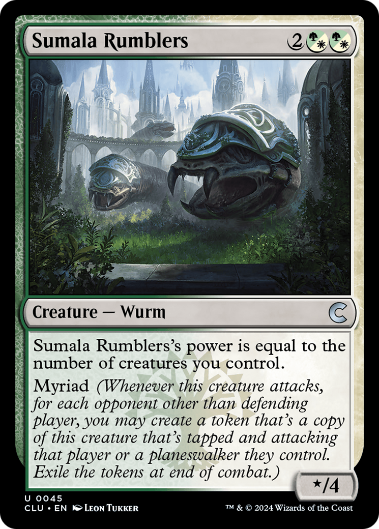Image of Sumala Rumblers (CLU-045) - Ravnica: Clue Edition