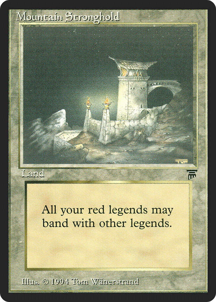 Image of Mountain Stronghold (LEG-) - Legends