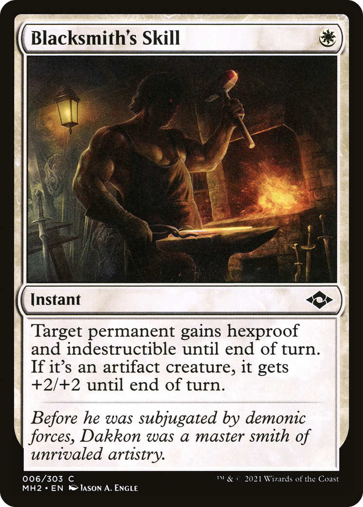 Image of Blacksmith's Skill (MH2-006) - Modern Horizons 2