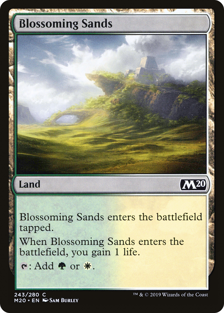 Image of Blossoming Sands (M20-243) - Core Set 2020