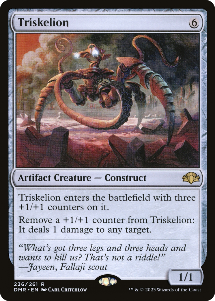 Image of Triskelion (DMR-236) - Dominaria Remastered