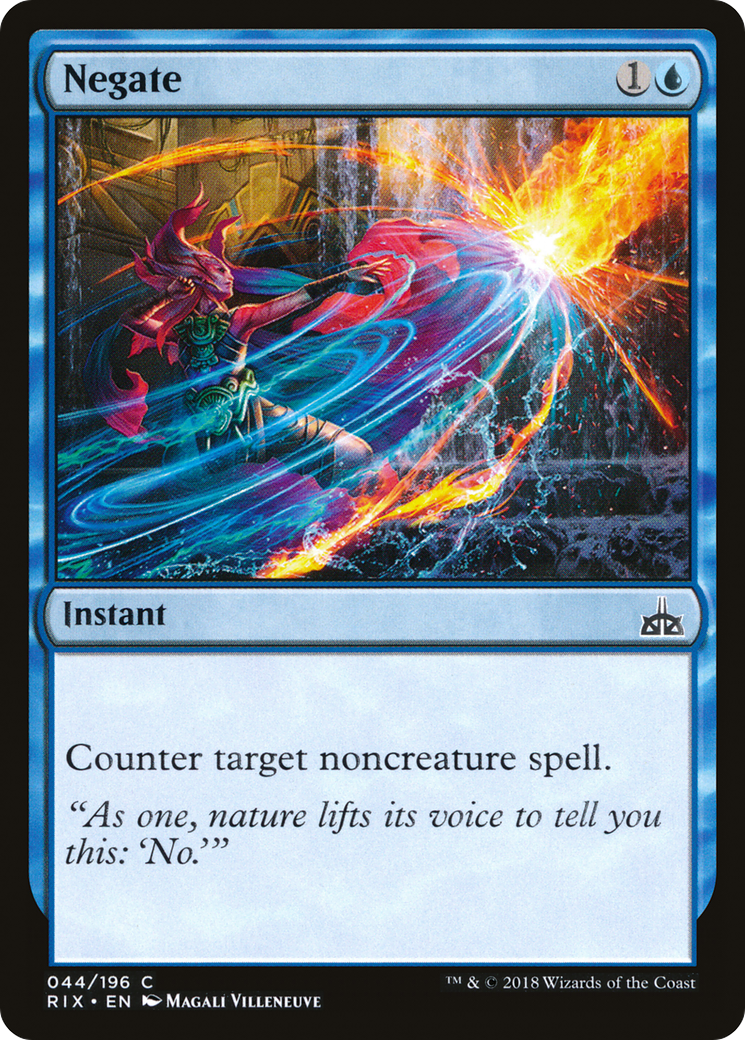 Image of Negate (RIX-044) - Rivals of Ixalan