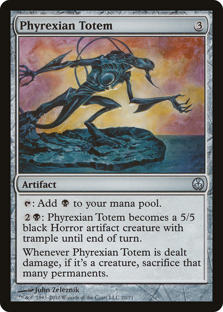 Image of Phyrexian Totem (DDE-020) - Duel Decks: Phyrexia vs. the Coalition