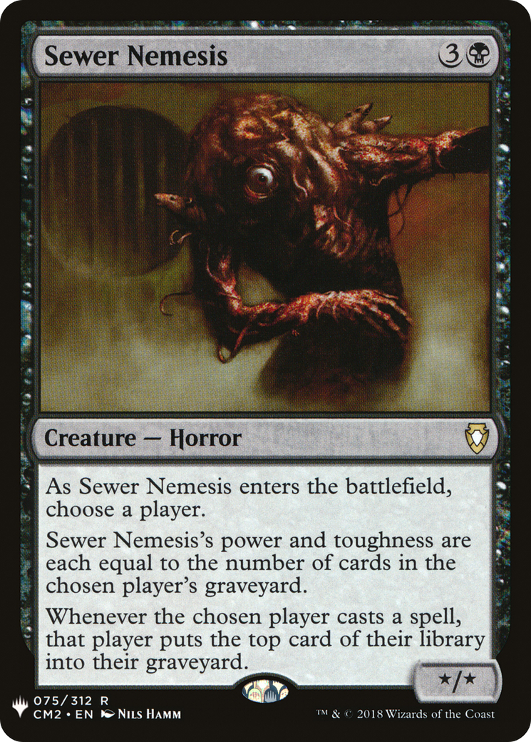 Image of Sewer Nemesis (LIST-075/312) - The List