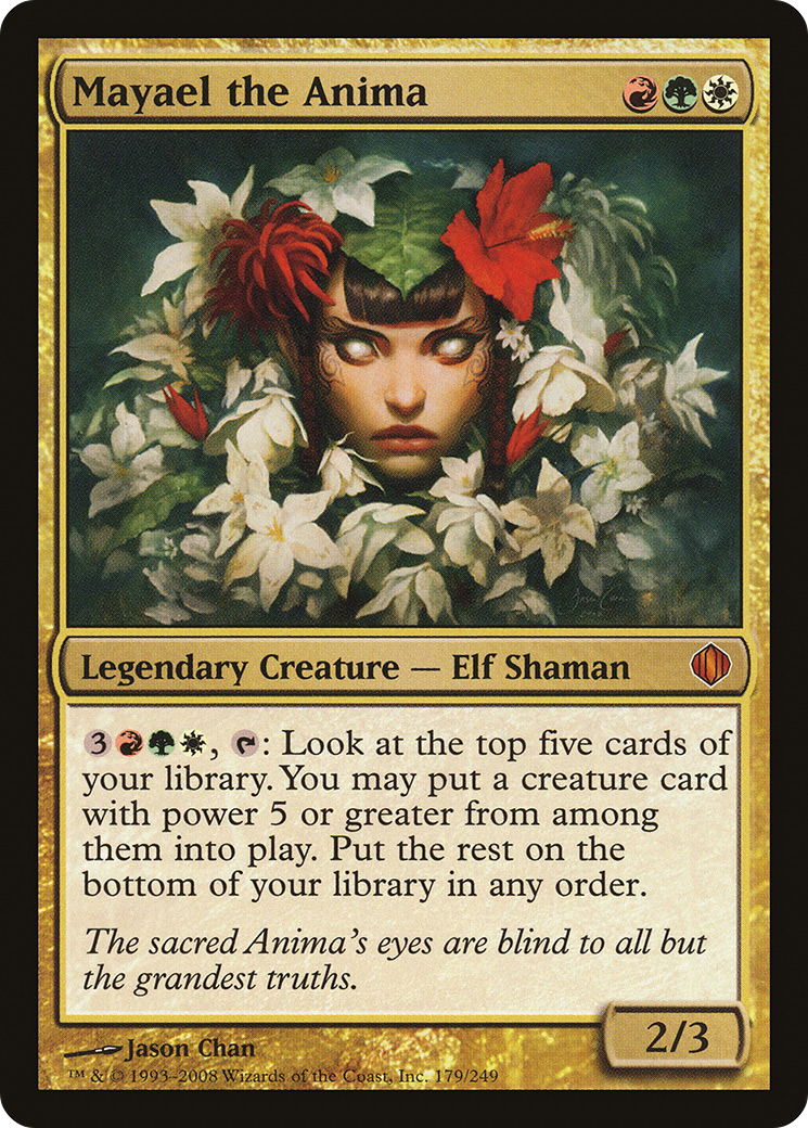 Image of Mayael the Anima (ALA-179) - Shards of Alara