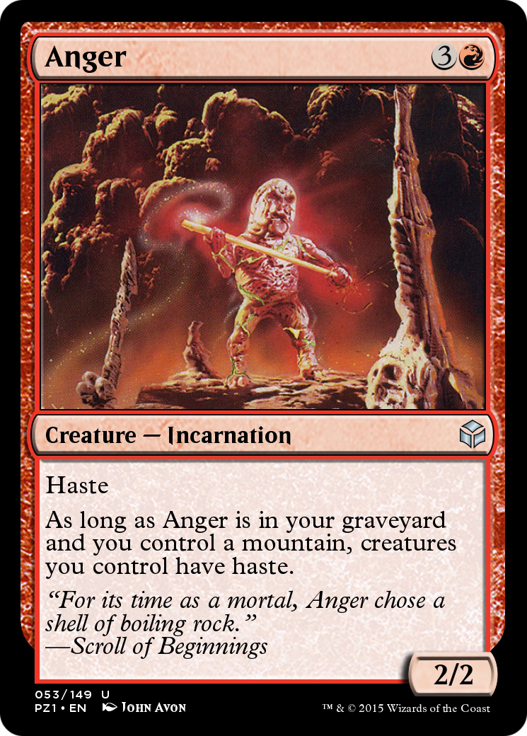 Image of Anger (PZ1-053) - Legendary Cube Prize Pack