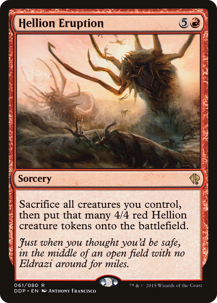 Image of Hellion Eruption (DDP-061) - Duel Decks: Zendikar vs. Eldrazi